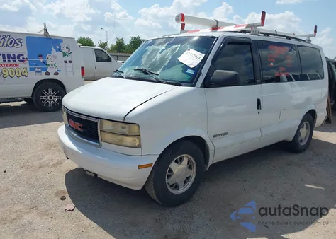 2000 GMC Safari Sl из США, поврежденный, VIN 1GKDM19W1YB529092